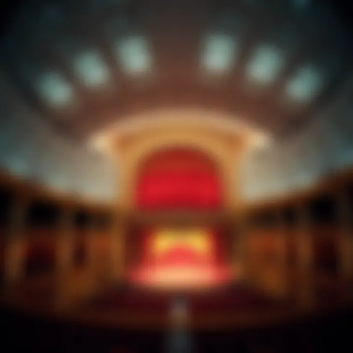 Dubai Opera: A Cultural Gem in the Heart of the City The stunning interior of the Dubai Opera, designed for a variety of cultural performances