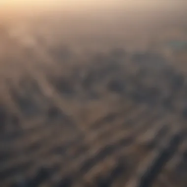 Aerial view of Dubai's skyline showcasing properties influenced by Al Huda