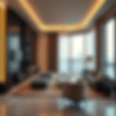 Luxury apartment interiors in Al Hilal properties