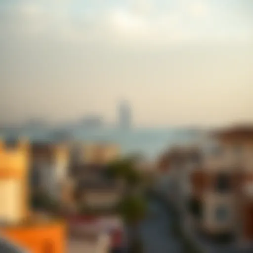 Scenic Skyline of Al Rumailah Scenic view of Al Rumailah's skyline