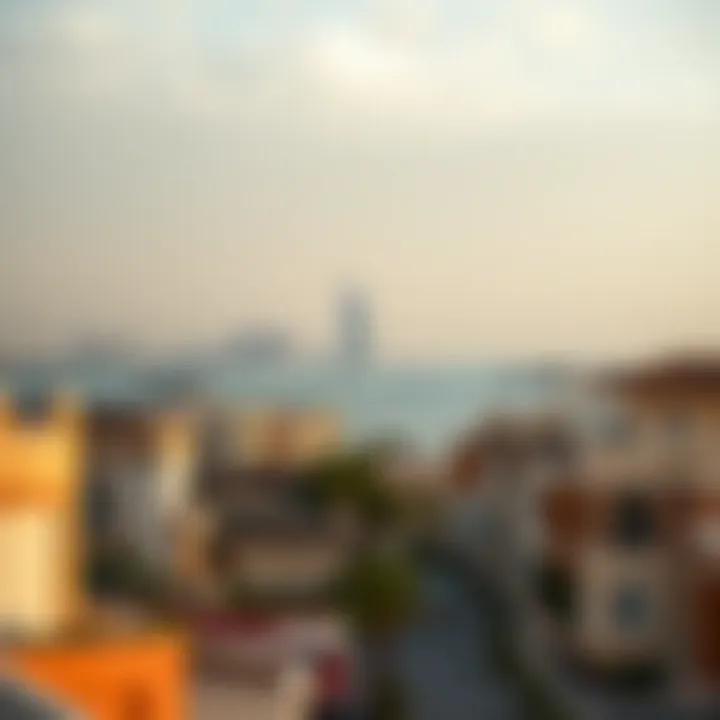 Scenic Skyline of Al Rumailah Scenic view of Al Rumailah's skyline