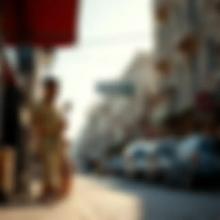 Vibrant lifestyle scene in Al Seef Deira
