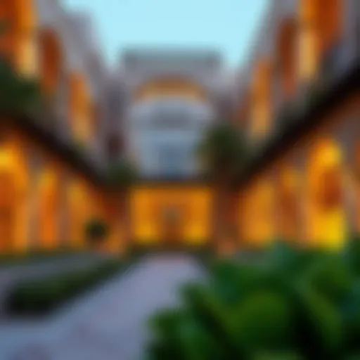 Modern architectural design of Al Zahia Uptown