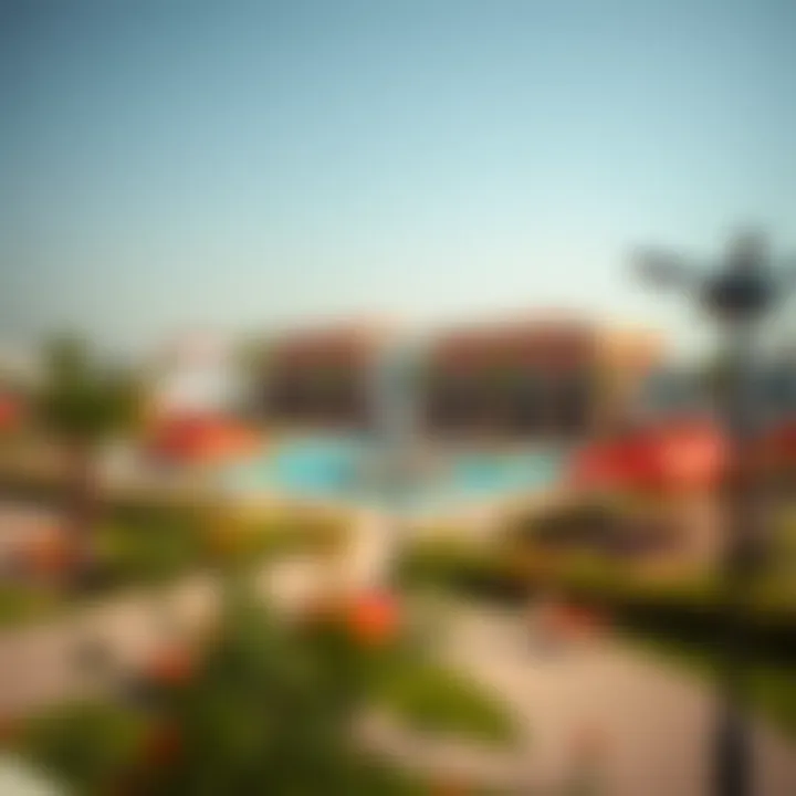 Vibrant community facilities in الريم سنترال بارك, promoting an active lifestyle.