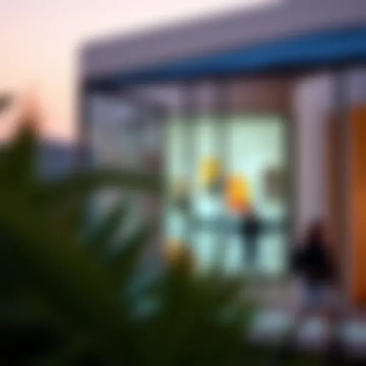 Contemporary Art Installation Art installation in Alserkal Avenue showcasing contemporary creativity