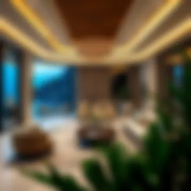 Inside a Luxurious Amalfi Residence Luxurious interior of a residence in Amalfi