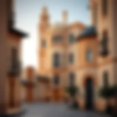 Unique Architectural Styles in Dubai's Neighborhoods Architectural details highlighting the unique styles of Dubai's neighborhoods