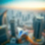 Dubai's Architectural Marvels Stunning skyline of Dubai showcasing modern architectural marvels