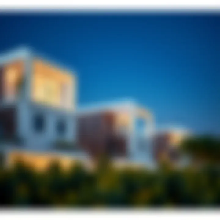 Architectural Design of Axis 5 Modern architectural design of Axis 5 highlighting its innovative style