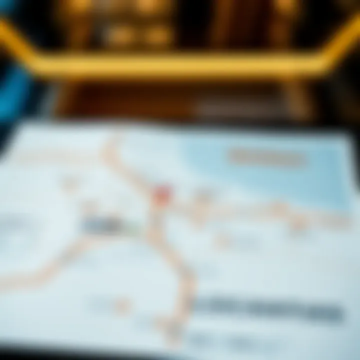 Baniya Location Map with Amenities A map highlighting Baniya's proximity to key amenities and attractions