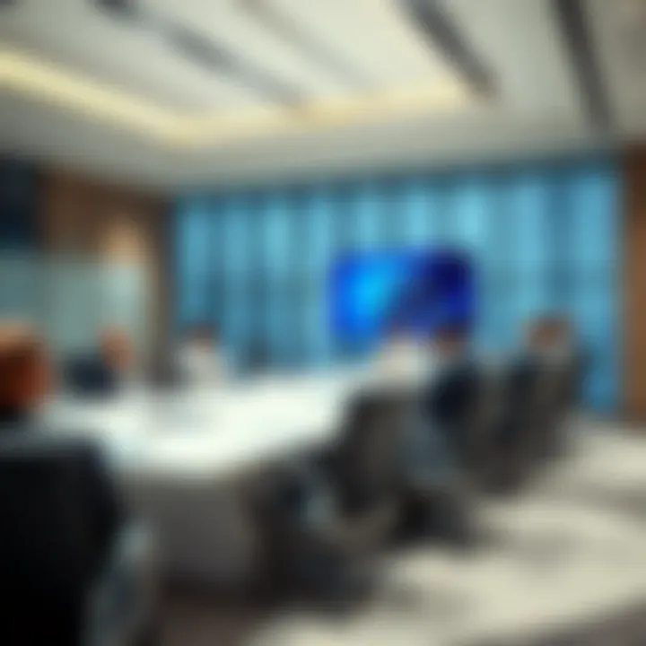 Corporate governance meeting in action at a UAE firm