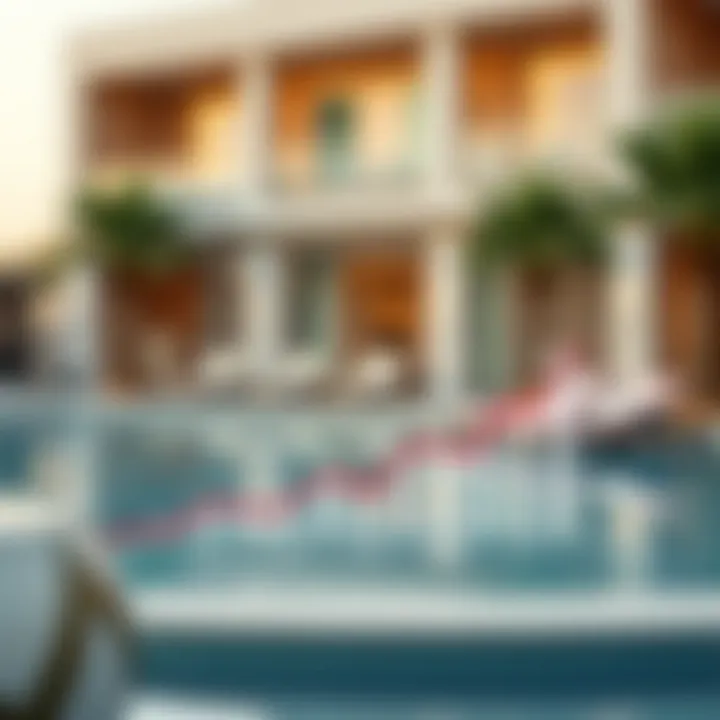 Graph depicting growth in holiday rental market in Dubai