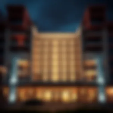 Architectural view of Building Arjan showcasing modern design