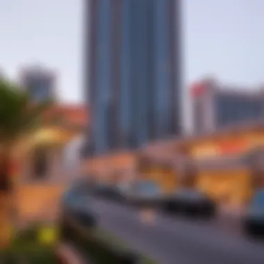 Overview of surrounding infrastructure enhancing Building Arjan