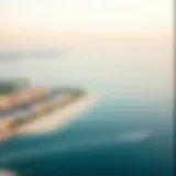 Breathtaking Coastal Perspective of بحر الحمرية Scenic view of بحر الحمرية coastline showcasing stunning water and skyline