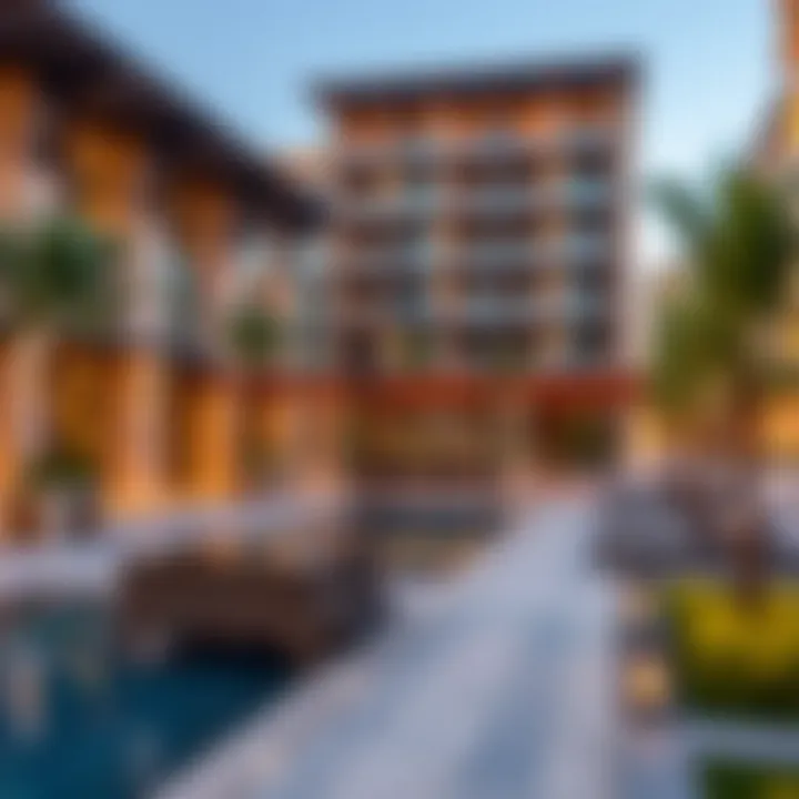 Sophisticated Amenities at Damac Hills Elegant community amenities at Damac Hills offering luxury lifestyle