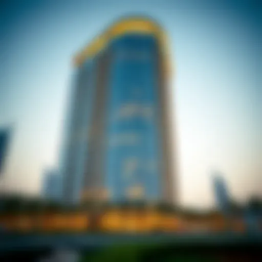 Stunning view of Deyaar Building in Al Barsha showcasing modern architecture