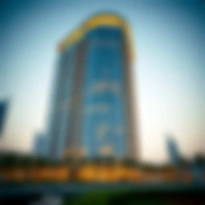 Stunning view of Deyaar Building in Al Barsha showcasing modern architecture