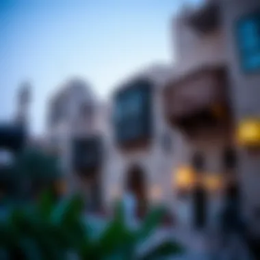 Al Fahidi Historical Neighborhood: A Glimpse into the Past Traditional architecture of Al Fahidi Historical Neighborhood