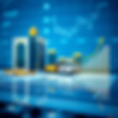 Investment Growth in Dubai A depiction of financial charts representing investment growth in Dubai