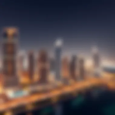 Dubai's Architectural Marvels A panoramic view of Dubai's skyline highlighting modern architecture