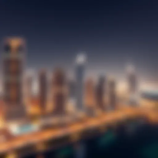 Dubai's Architectural Marvels A panoramic view of Dubai's skyline highlighting modern architecture
