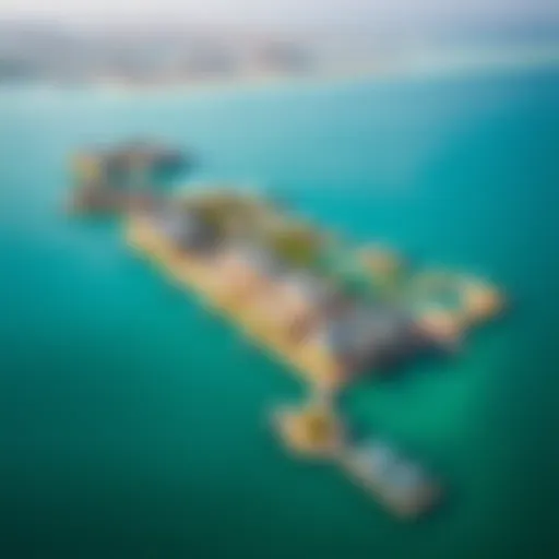 Aerial View of Emaar Lagoons Aerial view of Emaar Lagoons showcasing the stunning waterfront properties