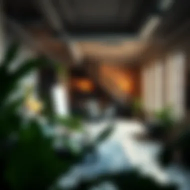 Collaborative workspace within a garage studio environment