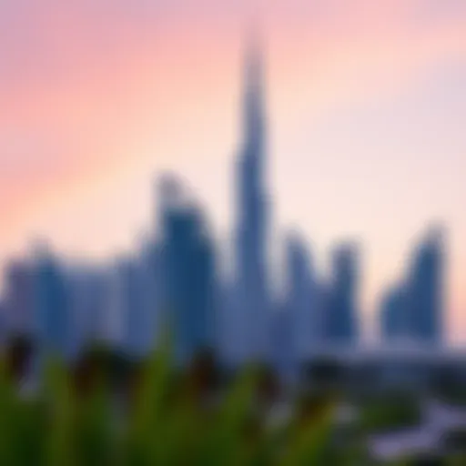Stunning skyline of Dubai showcasing modern architecture