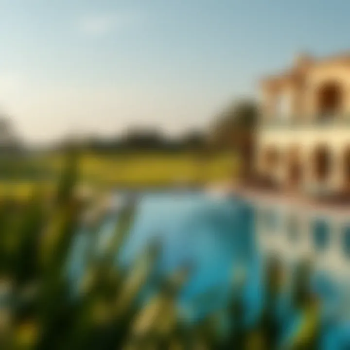 Luxurious Amenities Within Golf Gate Community Luxurious amenities offered at Golf Gate including swimming pool and golf course