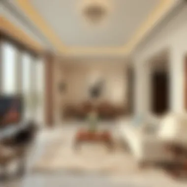 Elegant Interiors of Golf Gate Residences Interior of a premium apartment in Golf Gate featuring elegant design