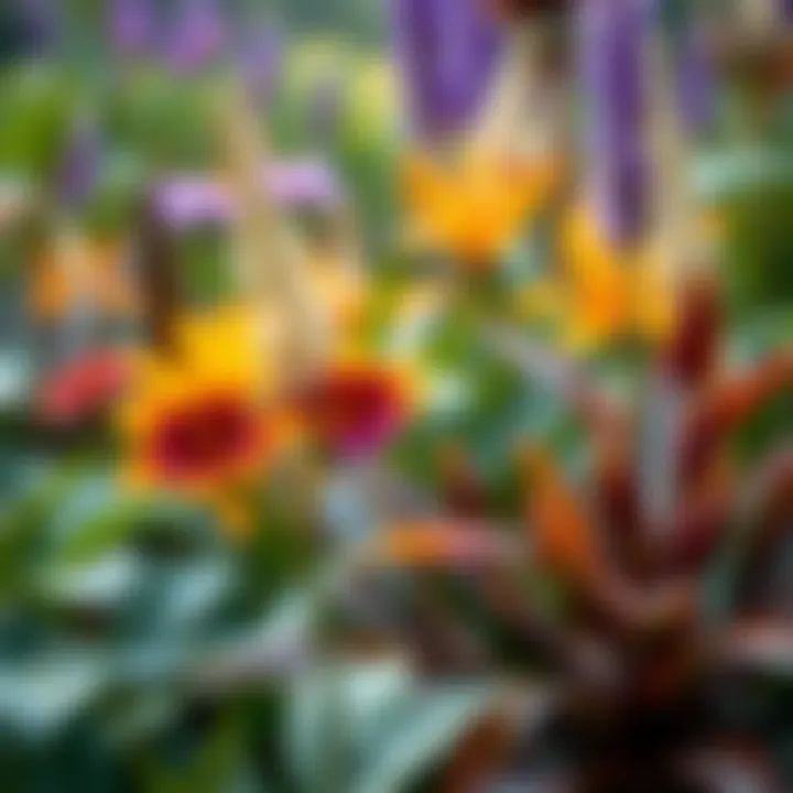 Diverse Flora in Holland Gardens Close-up of diverse flora in Holland Gardens