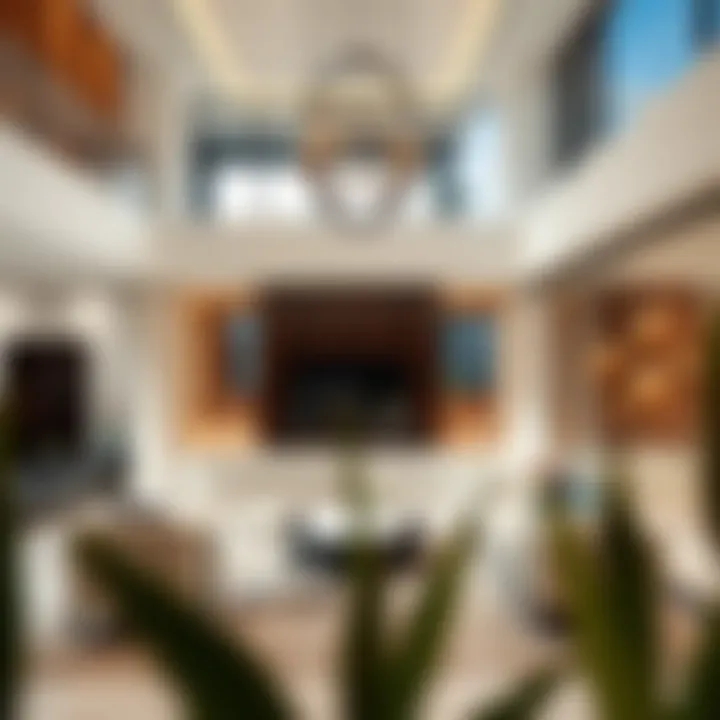 Luxury Living Spaces in Dubai Modern architectural design showcasing luxury living spaces in Dubai