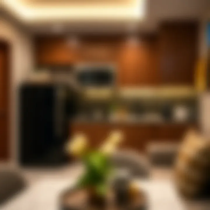 Essential Amenities for Comfort Hotel apartment amenities including a fully equipped kitchen