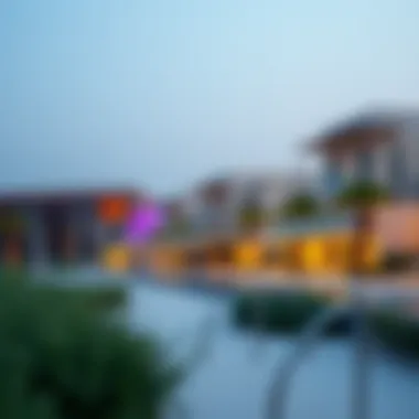 Luxury Real Estate Landscape by Jumeirah 1 Beach Luxurious beachfront properties near Jumeirah 1 Beach