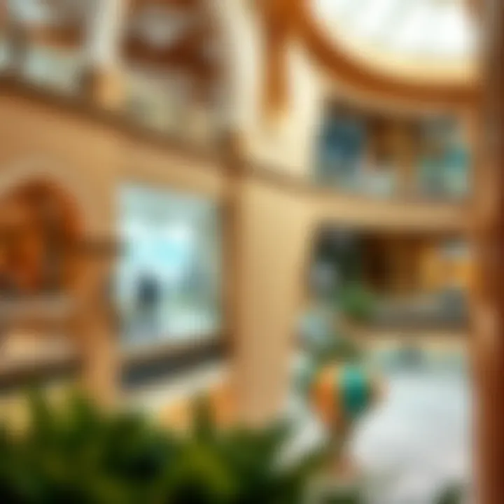 Architectural Features of Kaya Al Wahda Mall Architectural details that reflect the mall's unique design philosophy