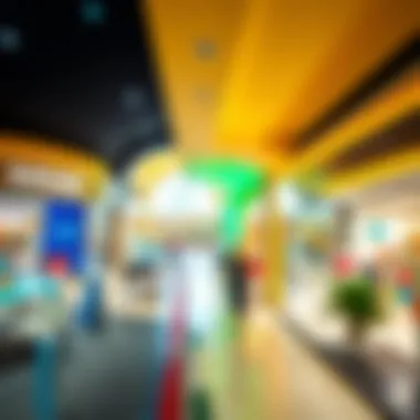 Interior Retail Experience at Kaya Al Wahda Mall A vibrant interior shot showcasing the diverse retail options available