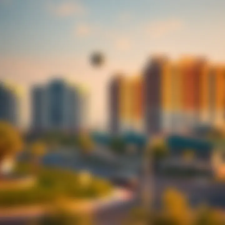 Modern residential developments illustrating the region's growth potential