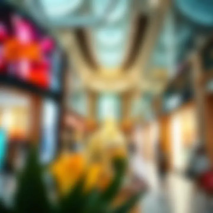 Luxury Shopping Experiences in Dubai Luxurious shopping experience in a Dubai mall.