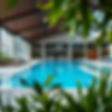 Amenities of Miraclz Danube The vibrant amenities available at the Miraclz Danube Project, including pools and recreational areas.