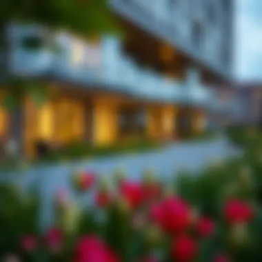 Innovative Features at Miraclz Danube A close-up of the innovative features emphasizing sustainability in the Miraclz Danube Project.