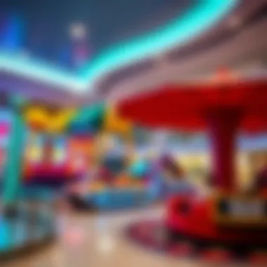 Entertainment zone with thrilling activities for all ages.