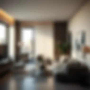 Stylish apartment interior in Al Nahda