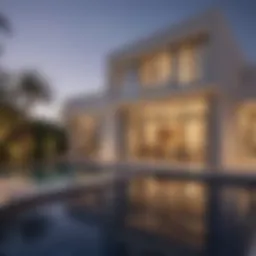 Modern one-bedroom villa in Rashidiya