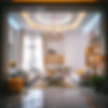 Elegant interior of a luxury home in مجمع الريف