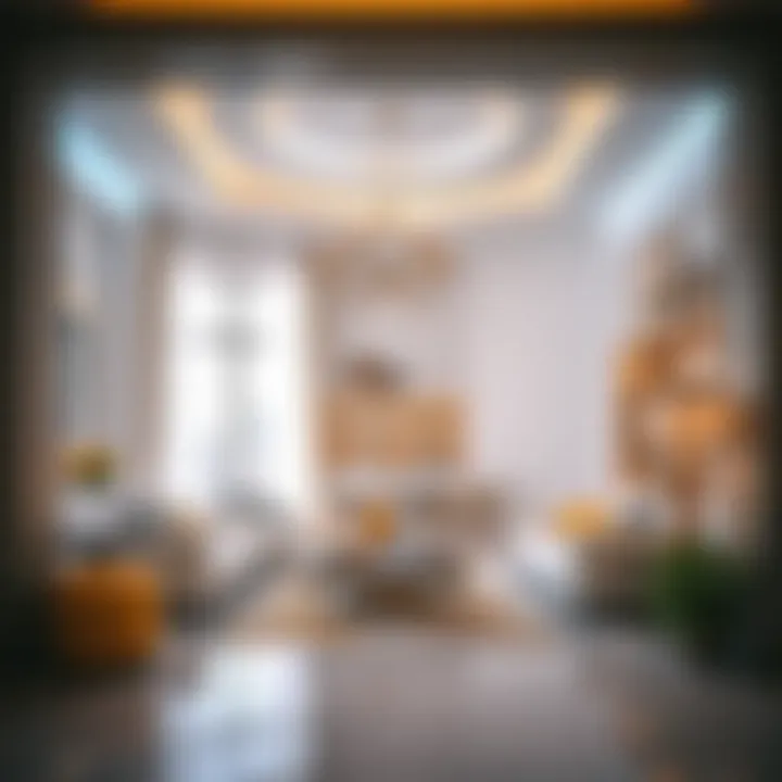 Elegant interior of a luxury home in مجمع الريف