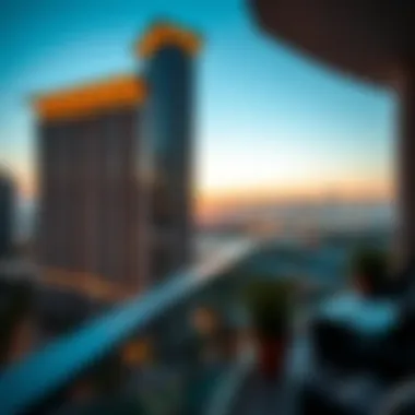 Mesmerizing Sunset from Oceana Balcony Breathtaking sunset view from a balcony at Oceana Residences