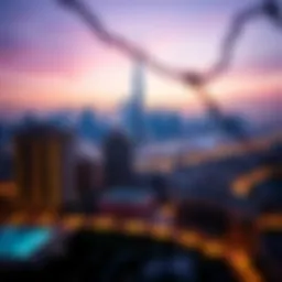 Stunning skyline of Dubai showcasing luxury properties