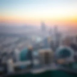 Aerial view of Dubai skyline highlighting Pan Emirates developments