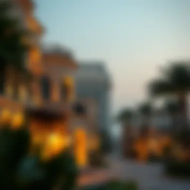 The Charm of Dubai's Exclusive Neighborhoods Exclusive neighborhood ambiance in Dubai